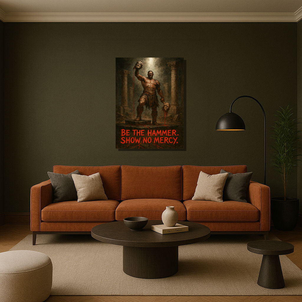 Show No Mercy – Savage Mindset Canvas Wall Art