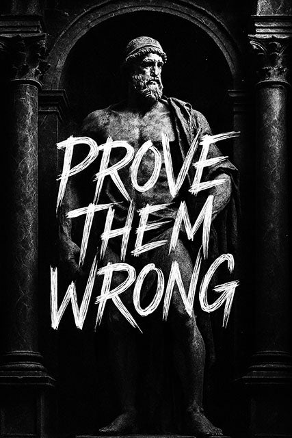 Prove Them Wrong Canvas – Motivational Wall Art for Winners
