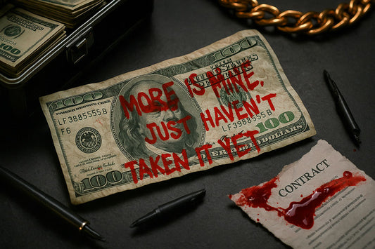 Notes of Power - "More Is Mine, I Just Haven’t Taken It Yet" Canvas Art